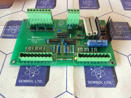 CONTROL TECHNIQUES ENCODER SWITCH ISSUE 2 P/1529