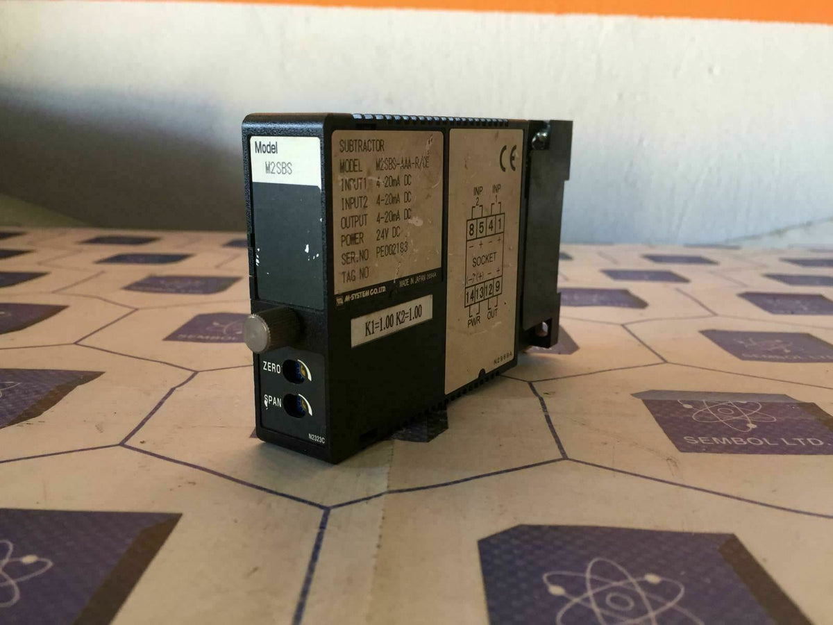 M SYSTEM SUBTRACTOR M2SBS-AAA-R/CE