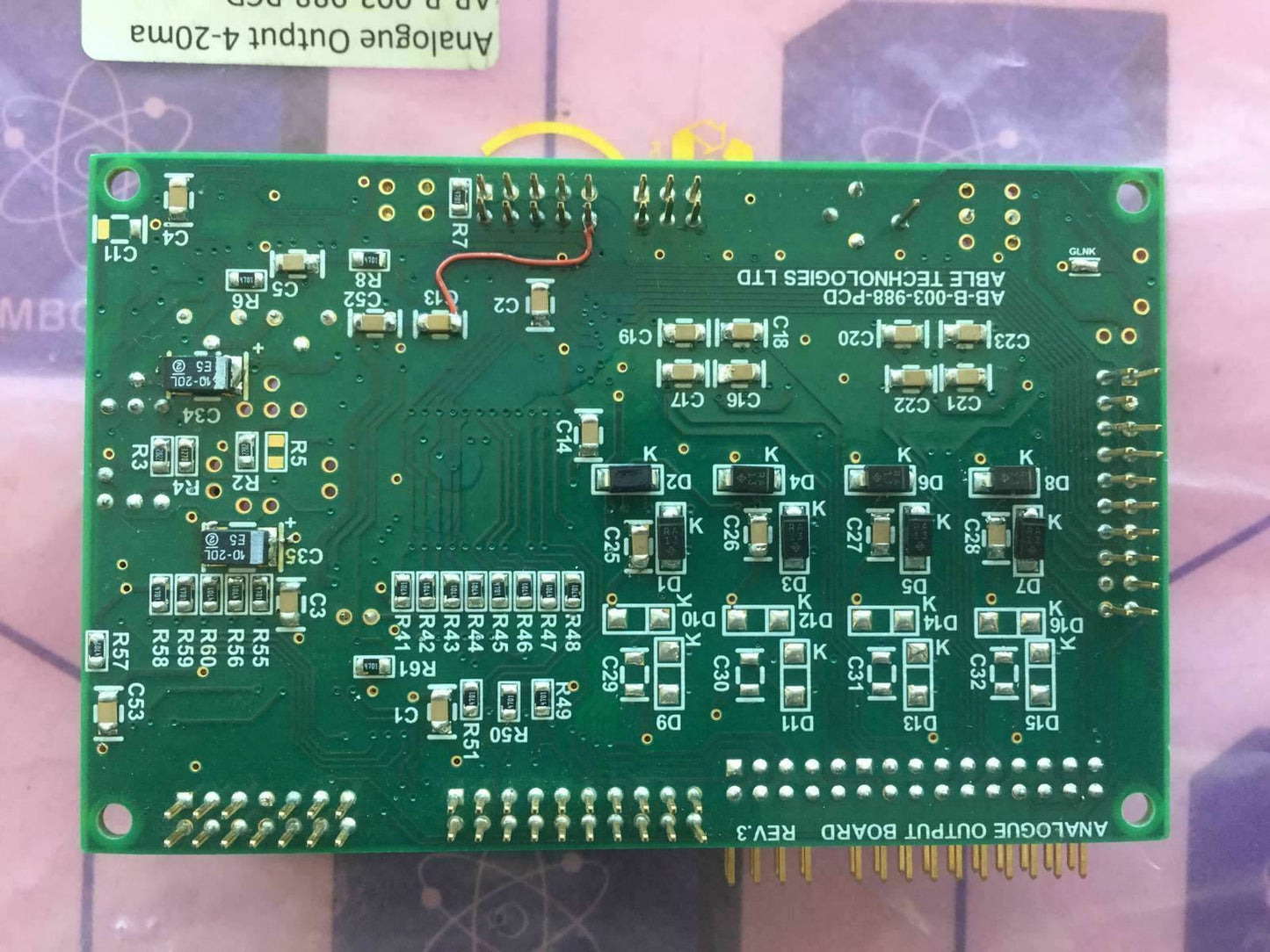 Zener Barrier Analogue Output 4-20ma AB-B-003-988-PCD