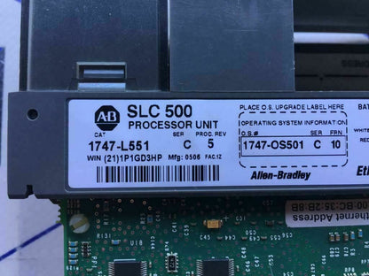 Allen-Bradley 1747-L551 Ser C CPU Processor
