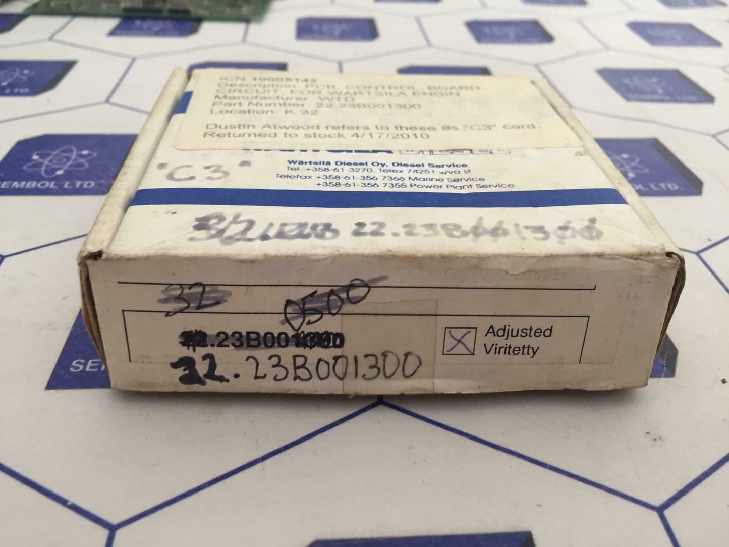 Wartsila c3/c5 relaycard 2223b001300