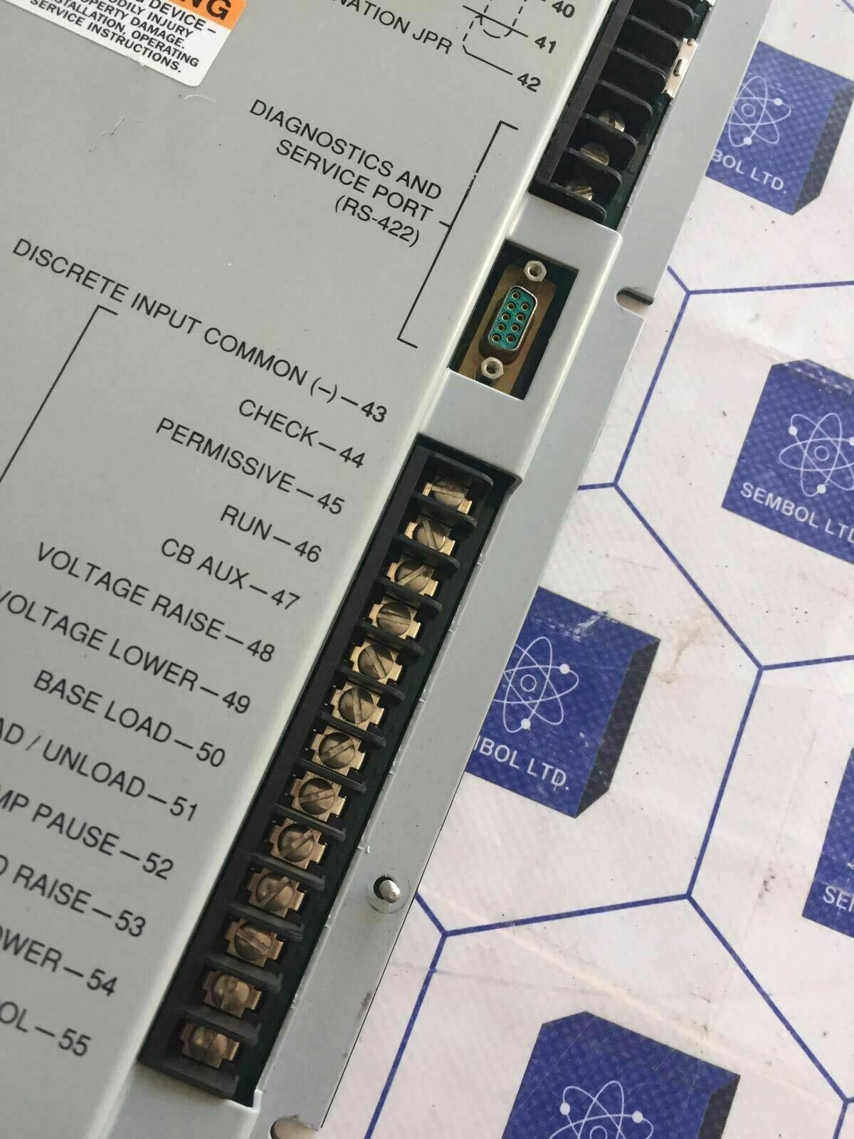 Woodward 9905796 Rev G  digital synchronizer and load control 9905-796 rev G