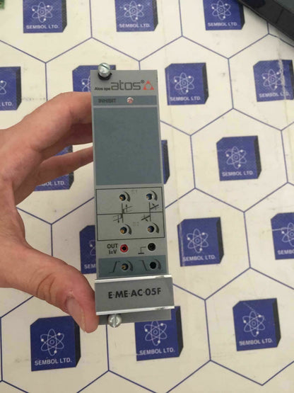 E-ME-AC-05F/I  20  Atos Electrical Amplifier
