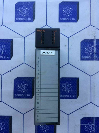MITSUBISHI OUTPUT UNIT , A1SY80 Lot Of 4 Pieces