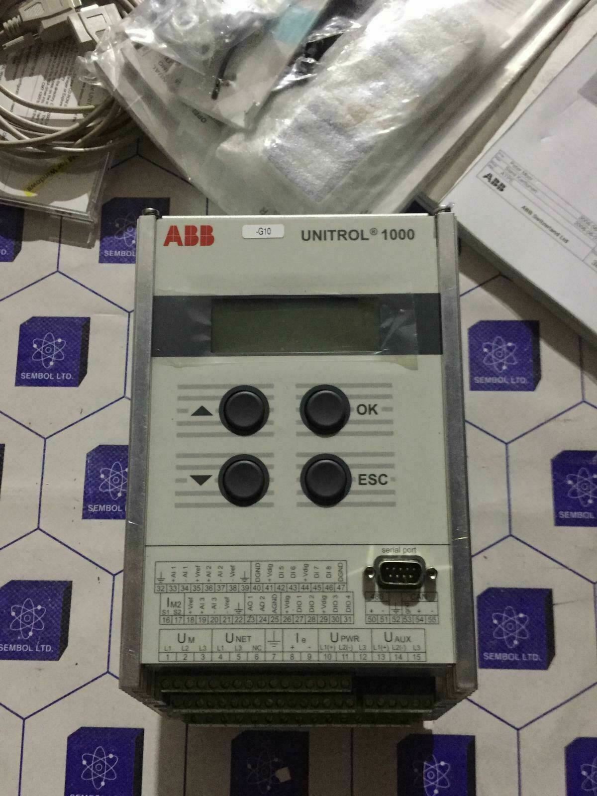 ABB Unitrol 1000 3BHE014557R0005 Unitcontrol 1000 RDM