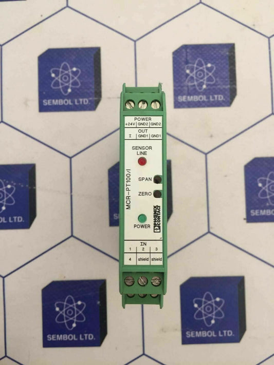 Phoenix Contact MCR-PT100/I Transducer Art No:  2810353