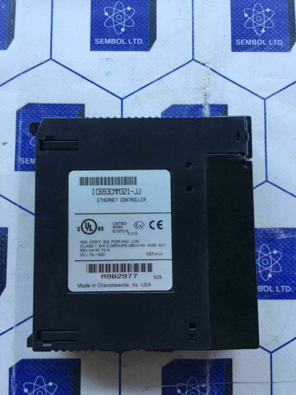 Ge FANUC Ic693cmm321-jj Ethernet Controller Module