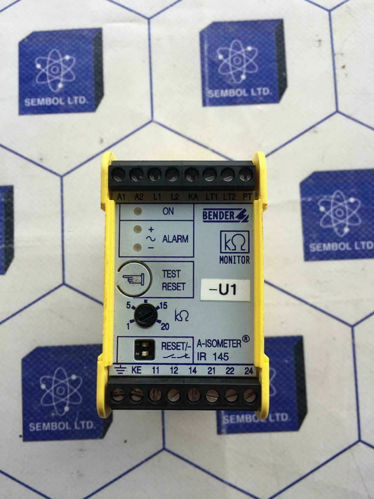BENDER IR145Y-321 INSULATION MONITORING DEVICE