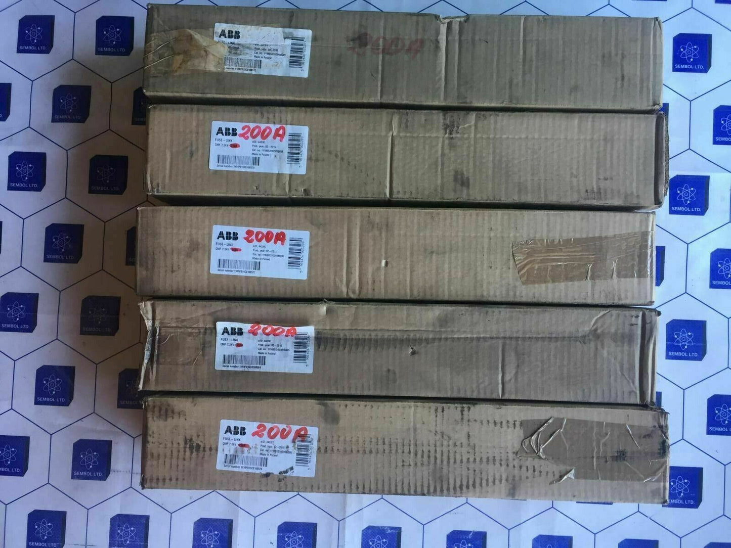 ABB Fuse Link CMF 7,2KV 250A 442/87 | 1YMB531029M0005