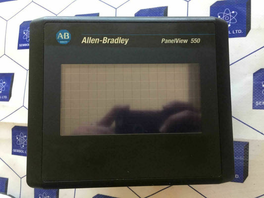 Allen Bradley HMI PanelView 550 2711-T5A15L1 Ser B FRN 4.48 TOUCH DISPLAY SCREEN