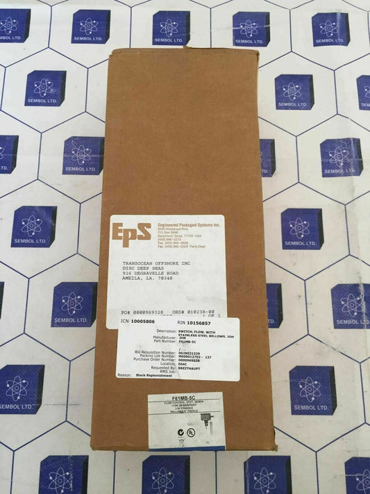 JOHNSON CONTROLS F61MB-5C FLOW CONTROL SWITCH