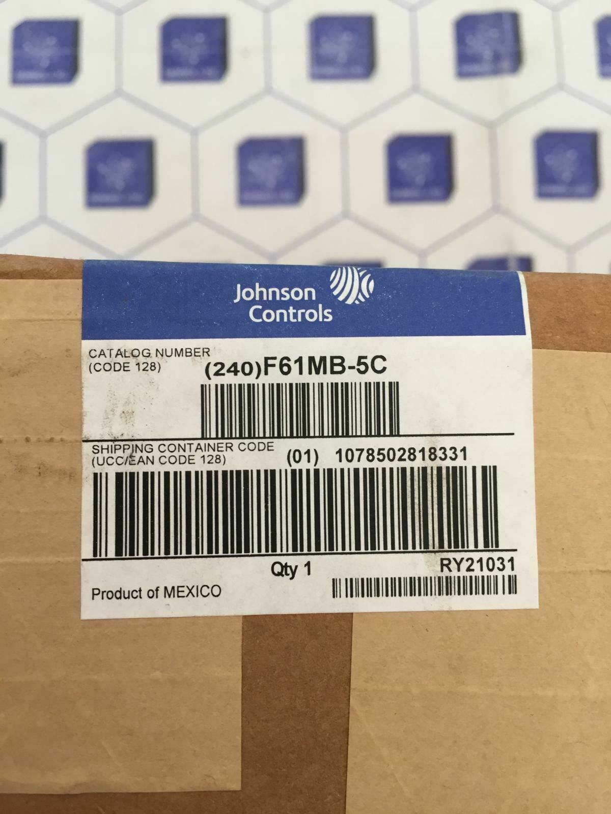 JOHNSON CONTROLS F61MB-5C FLOW CONTROL SWITCH