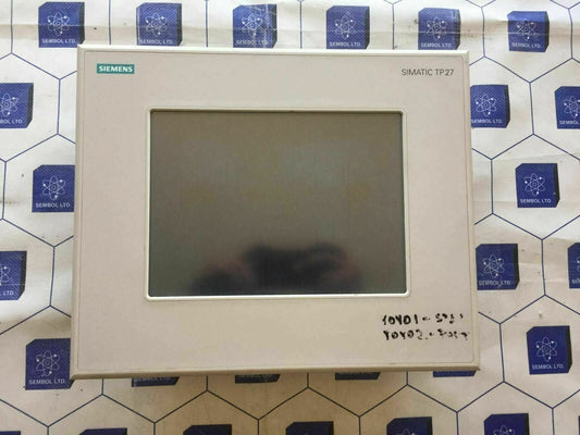 SIEMENS 6AV3627-1QL00-0AX0 TOUCHSCREEN TP27-10''