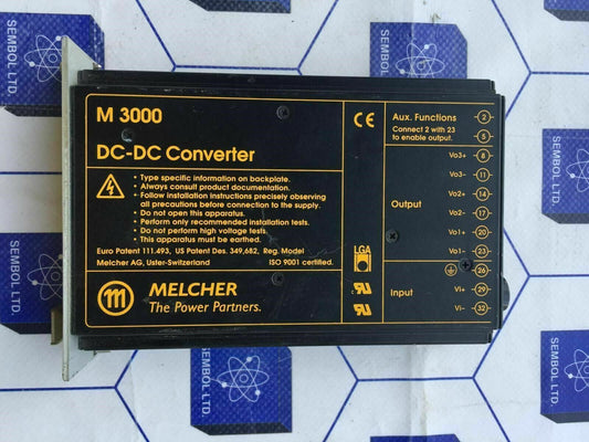 Melcher M3000 AC-DC Converter BM 3255-0 Switching Power Supply 5.1V 0.5A