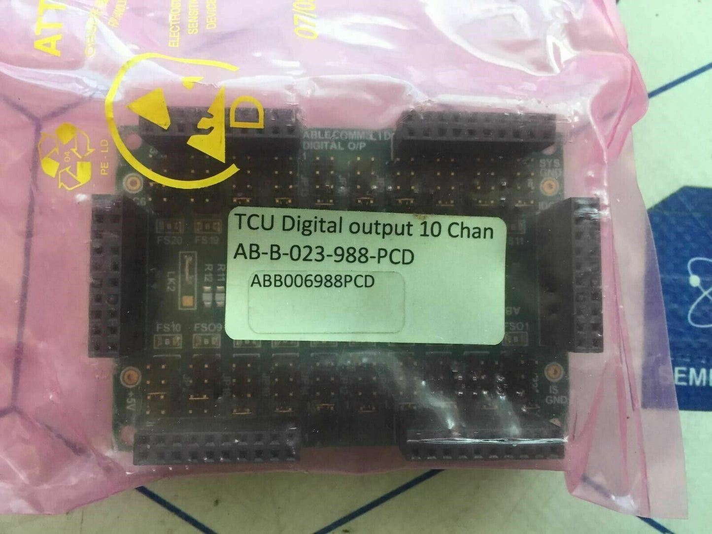 Zener Barrier  AB-B-023-988-PCD AB-B-004-998-PCD board