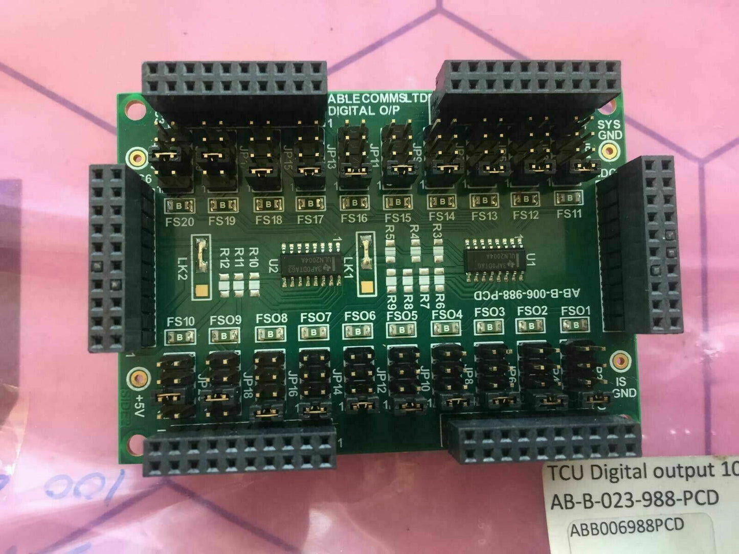 Zener Barrier  AB-B-023-988-PCD AB-B-004-998-PCD board