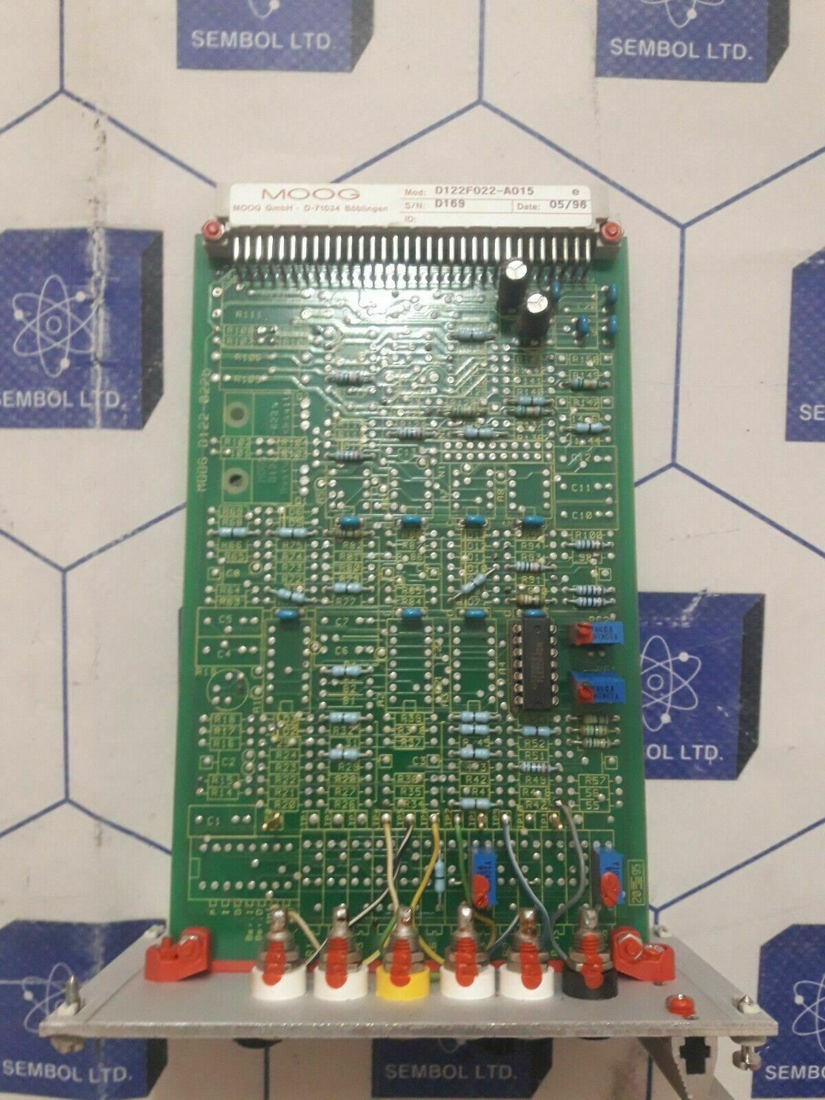 Moog Control Panel D122F022-A015