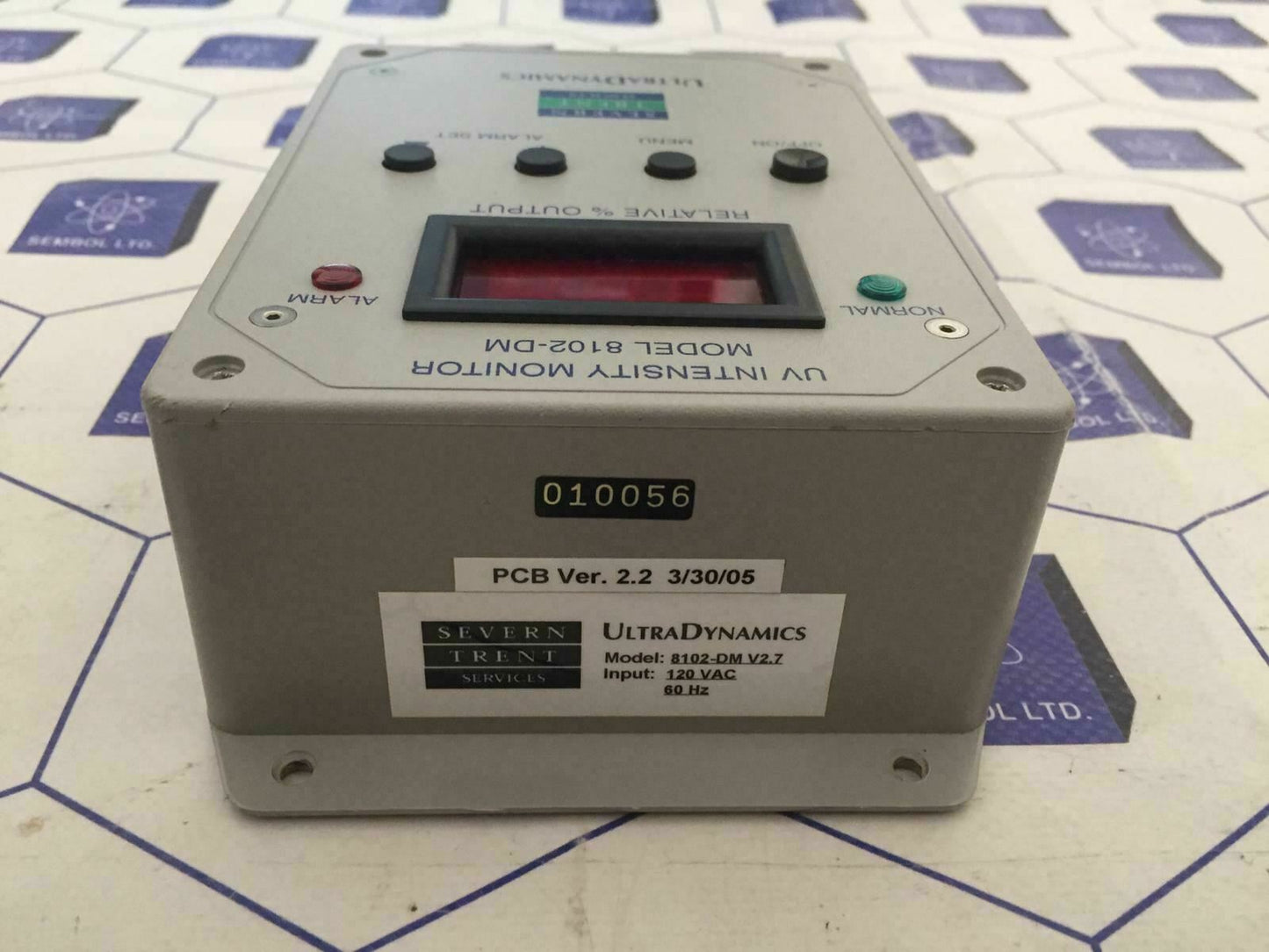 Ultra Dynamics Uv Intensity Monitor Model 8102-DM