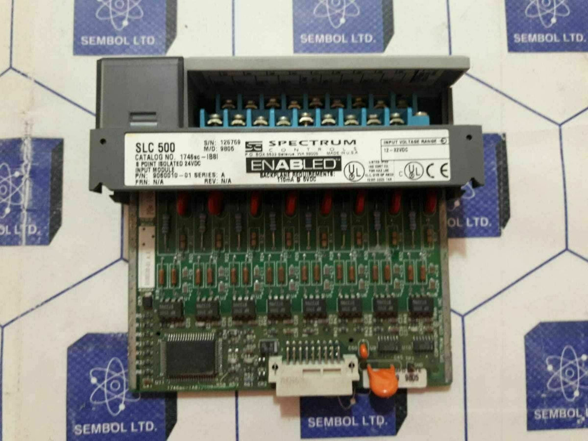 ALLEN BRADLEY SLC500 INPUT MODULE 1746sc-IB8I