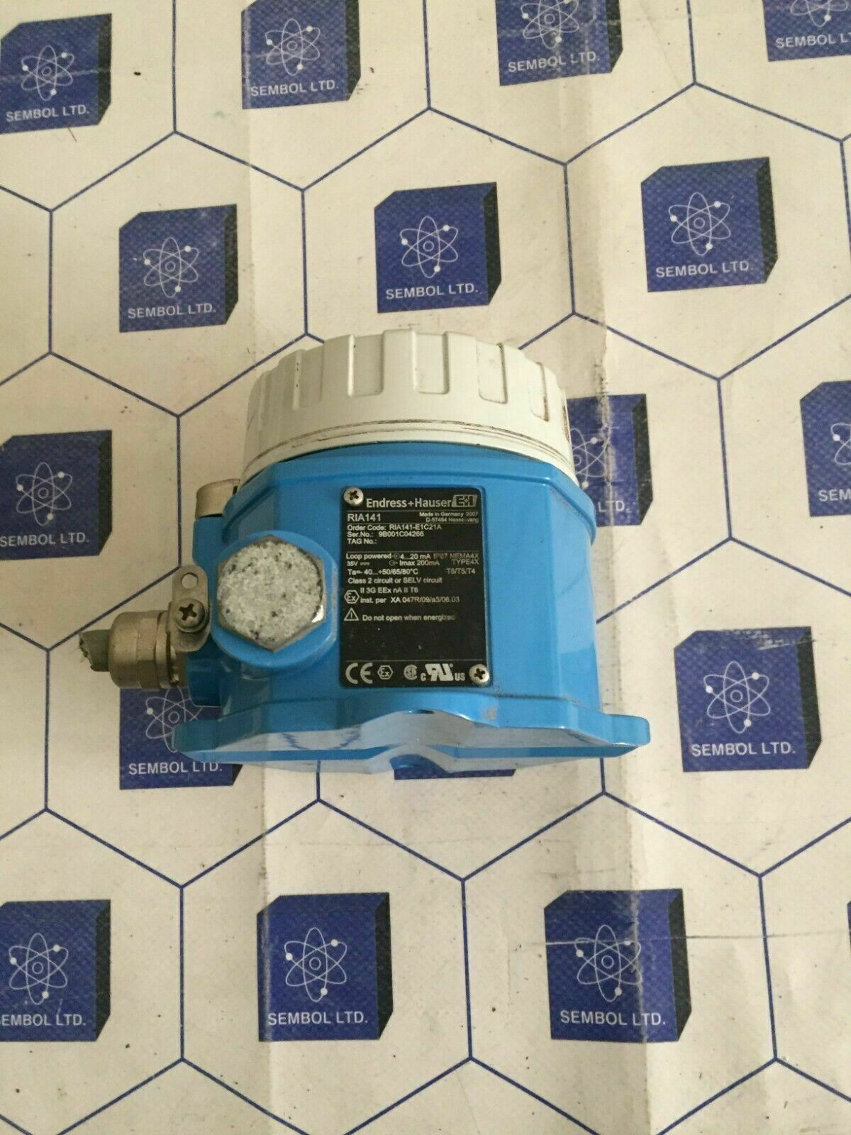 endress hauser ria141 Loop-powered field indicator