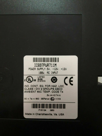 Ge FANUC IC697PWR711 Series 90-70 Power Supply Module