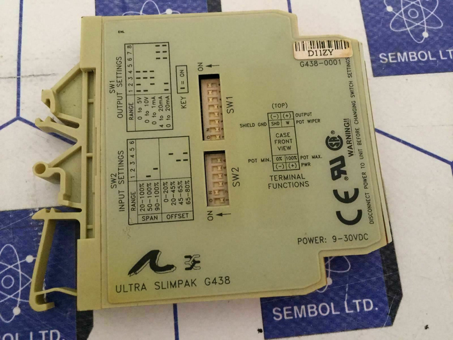 Action Instruments G438-0001 Ultra Slimpak Signal Conditioner