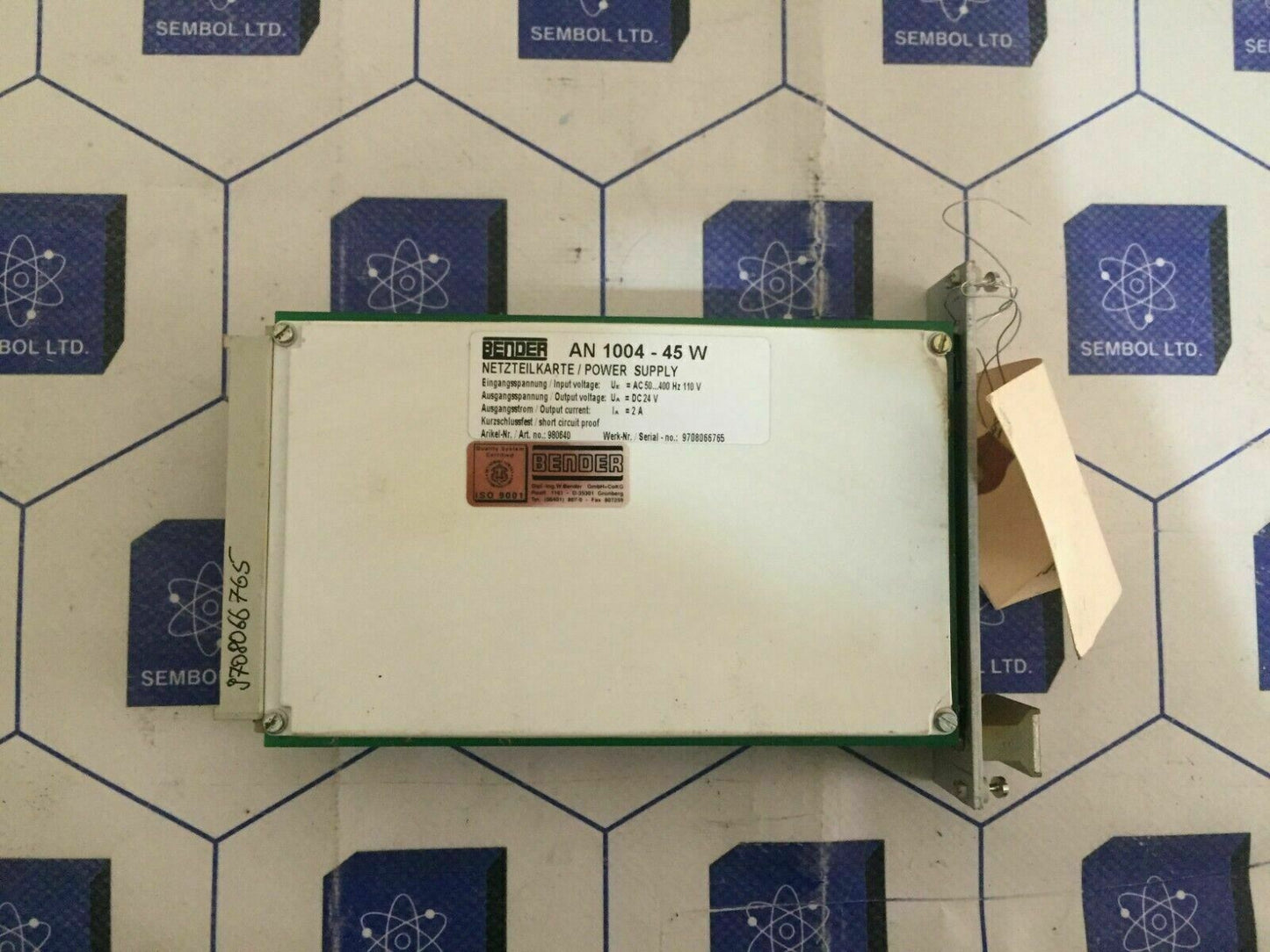 Bender an1004-45w power supply card