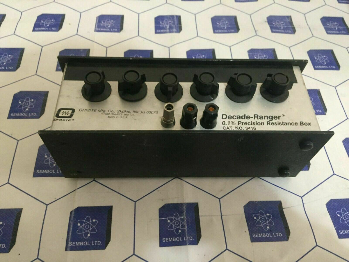 Ohmite Deca-Ranger Decade Ranger .1% Precision Resistance Box