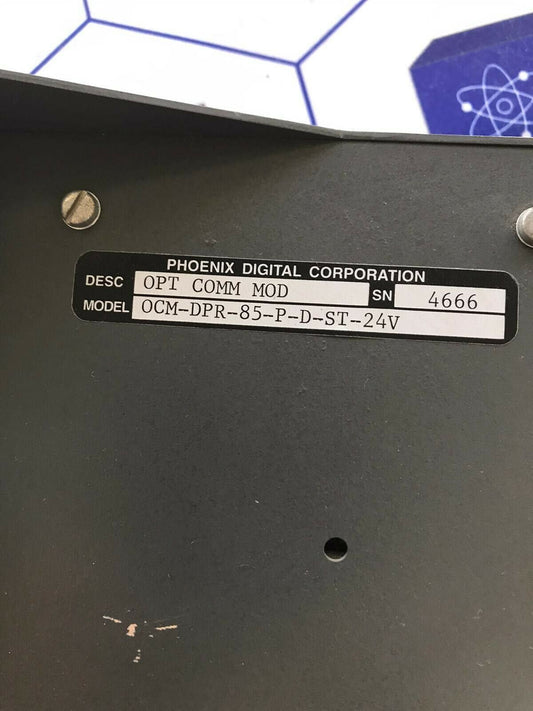 Phoenix Digital Corporation OPT COMM MOD OCM-DPR-85-P-D-ST-24V