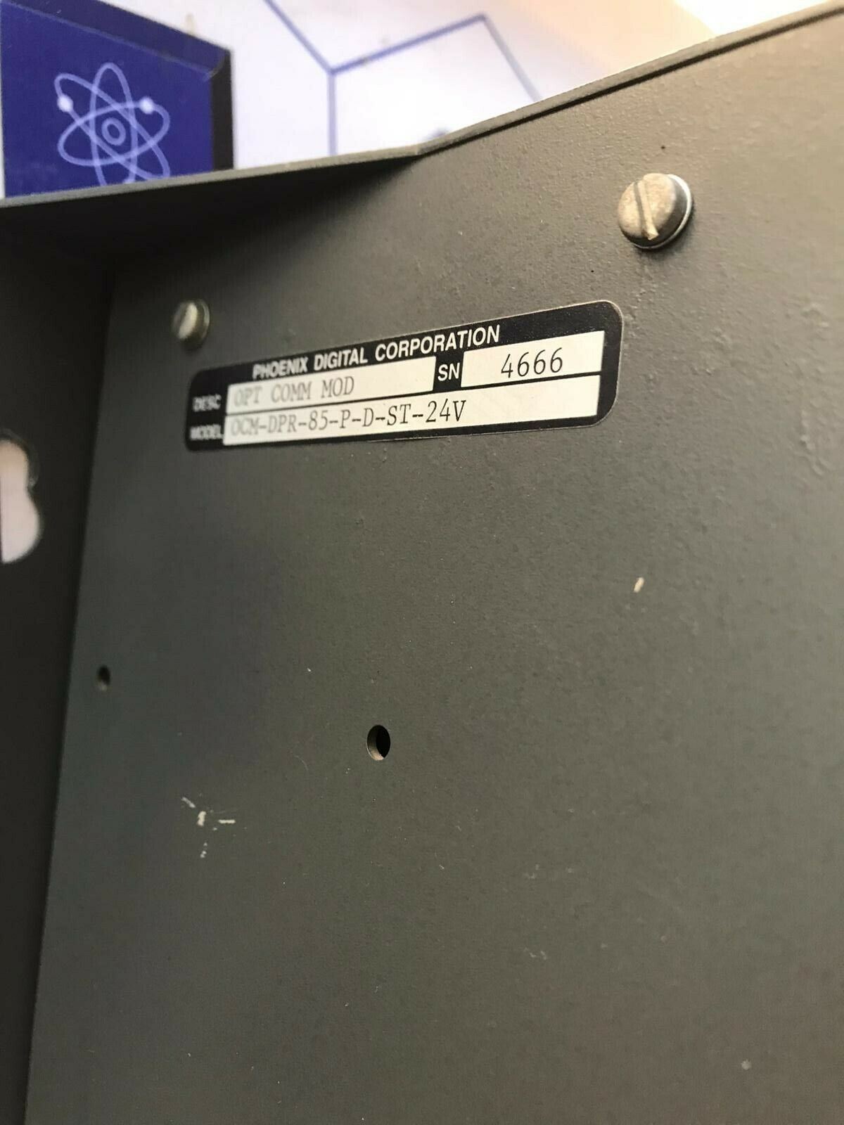 Phoenix Digital Corporation OPT COMM MOD OCM-DPR-85-P-D-ST-24V