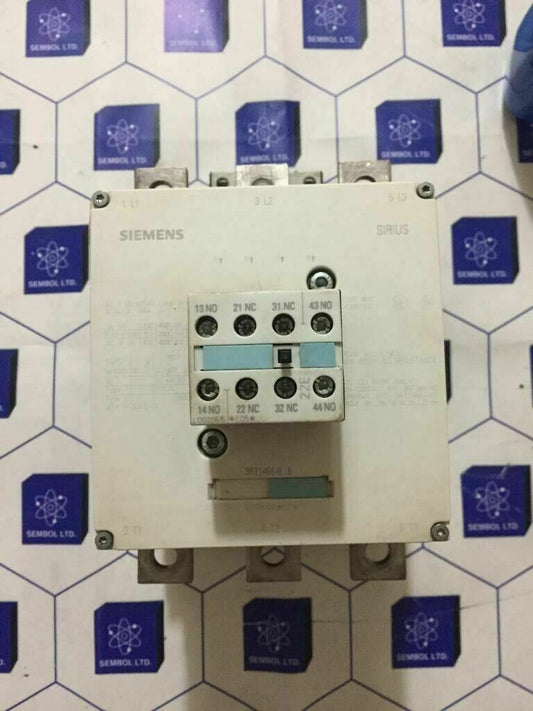 Siemens 3rt1466-6ap36 with 3ZX1012-ORT05-1AA1 50/60Hz 400V  Sirius Contactor