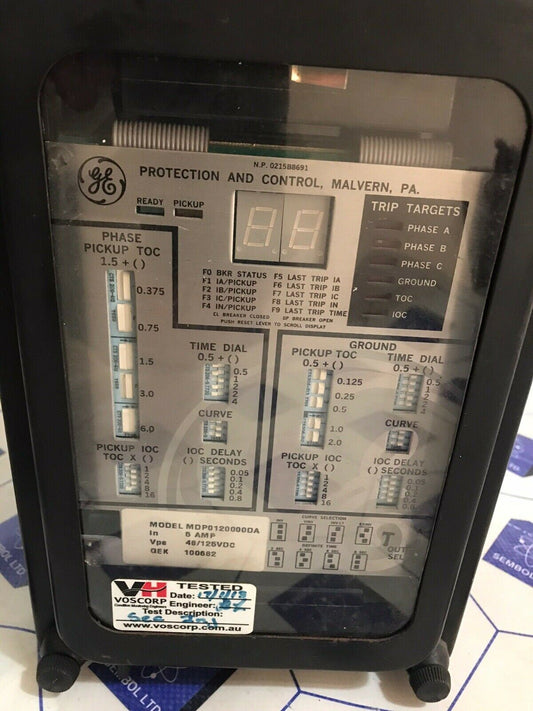 General Electric Relay MDP0120000DA mdp 0120000da With Case FreeExpress Shipping