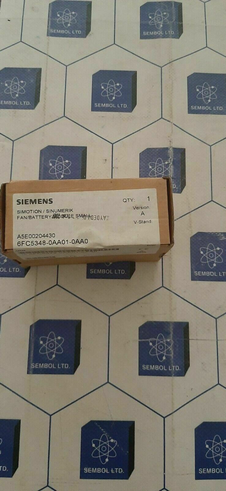 Siemens 1p 6FC5 348-0AA01-0AA0 SIMOTION Small Fan/Battery Module