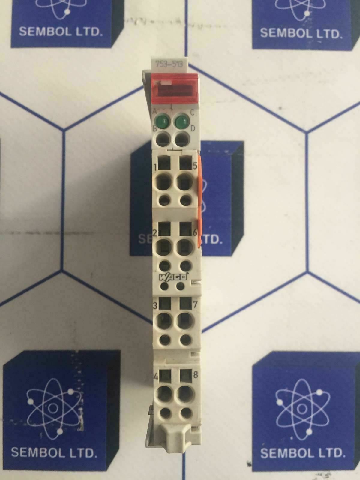 Lot Of 10 pieces Wago 753-513 2-Channel Digital Output Relay