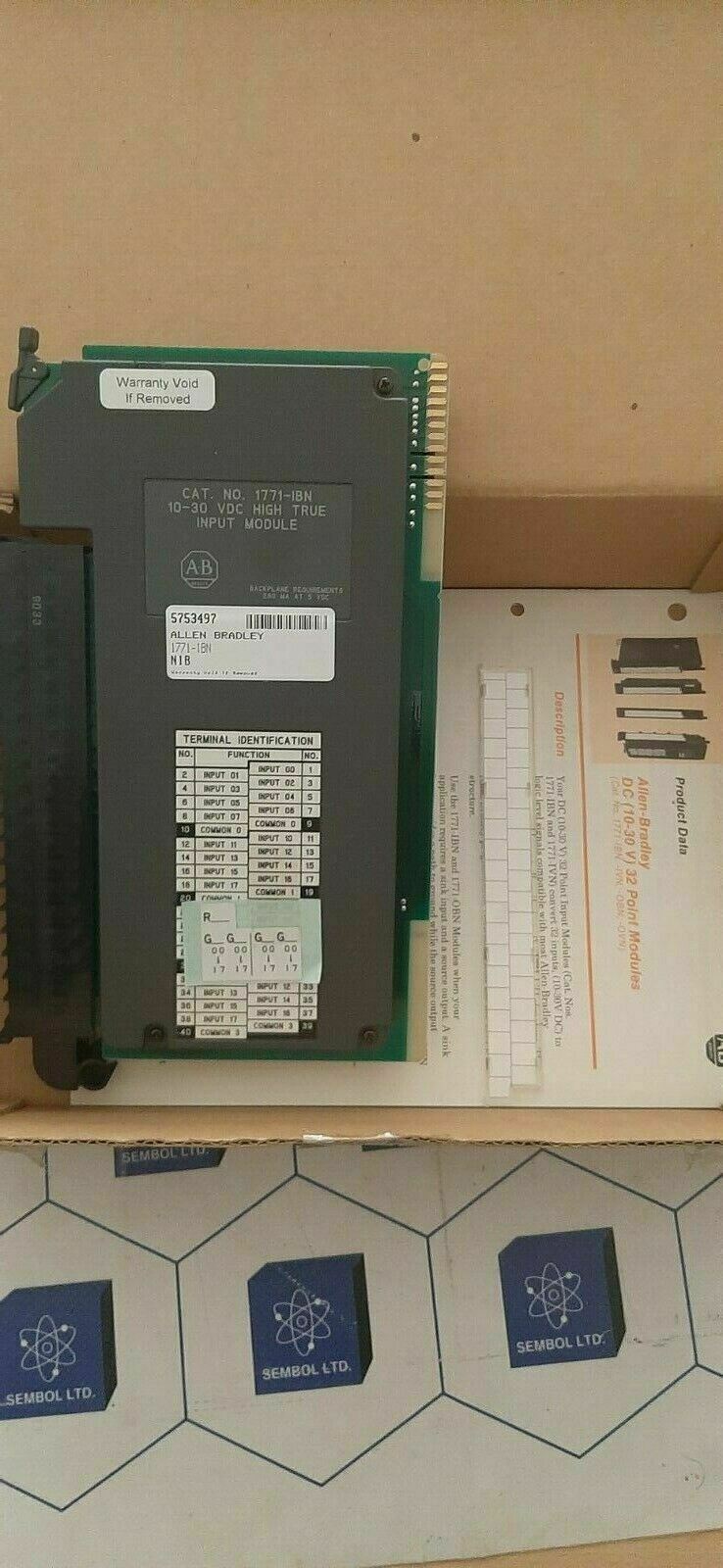 Allen-Bradley 1771-IBN Input Module