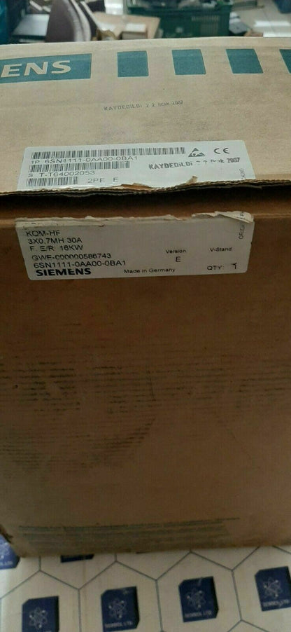 Siemens 6sn1111-0aa00-0ba1 3 Phase Choke 16 KW 6SN11110AA000BA1