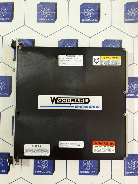 WOODWARD NetCon 5000 CONTROL MODULE 5464-843 Rev J