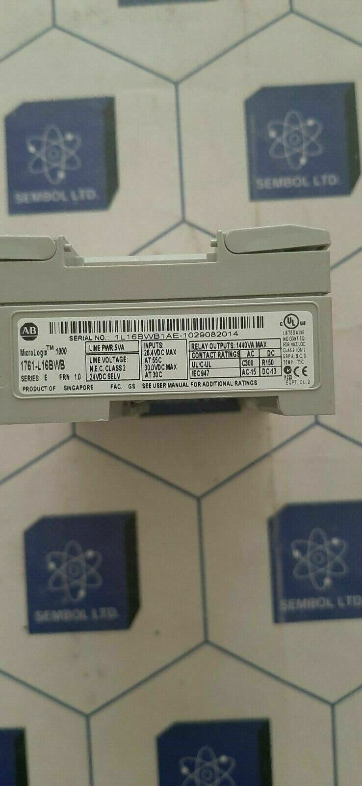 Allen Bradley 1761-L16BWB - MicroLogix Processor