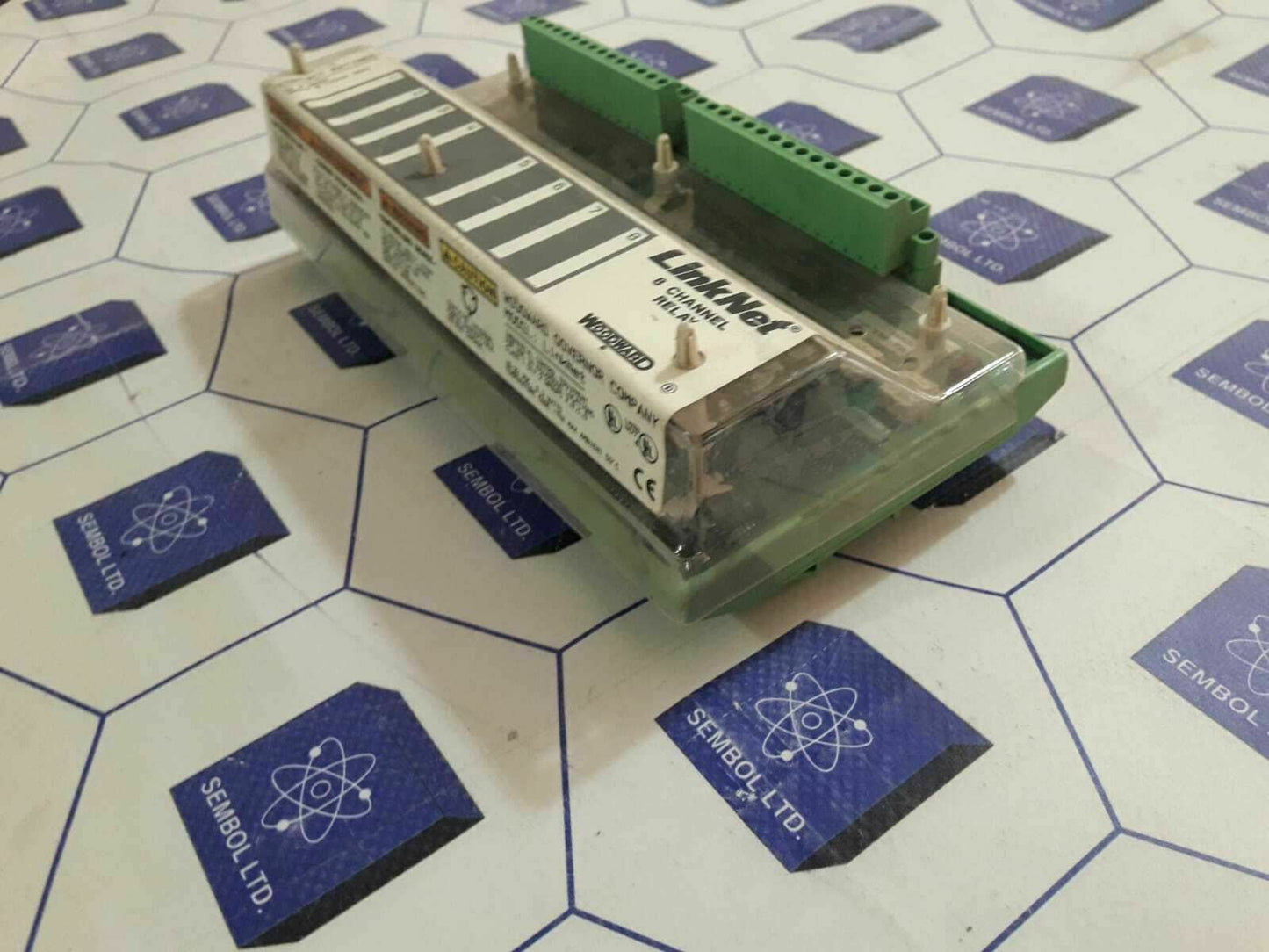 WOODWARD 9905-673 Rev: K LINKNET 8 Channel Relay