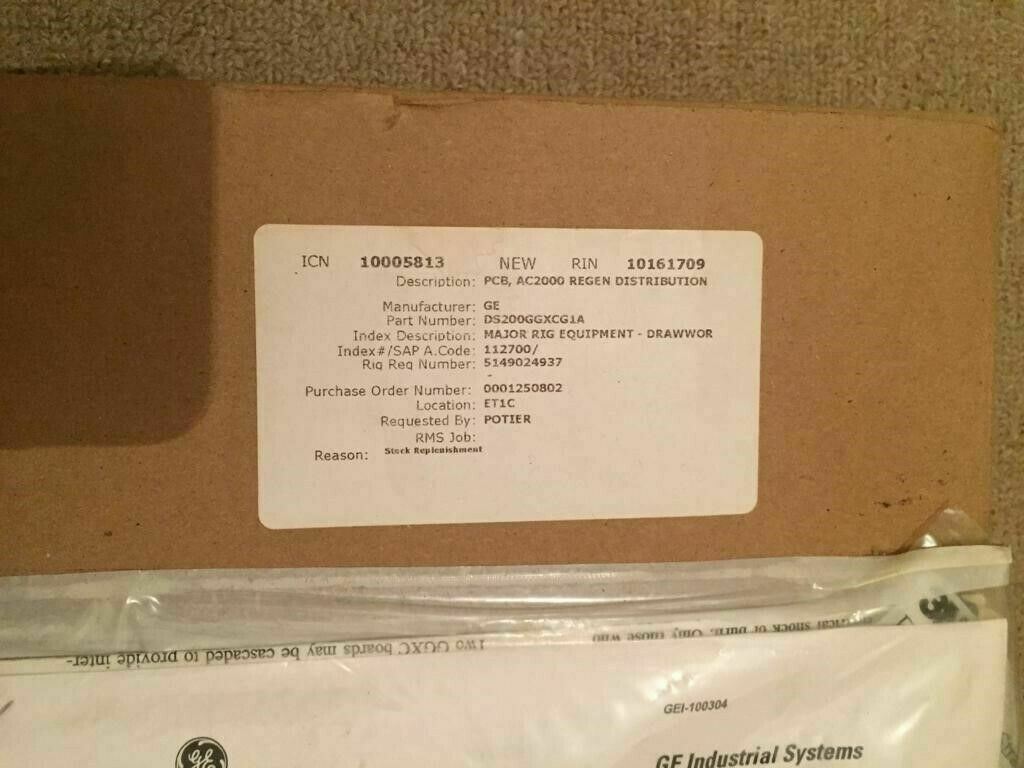 General Electric DS200GGXCG1A DS200GGXC Circuit Card