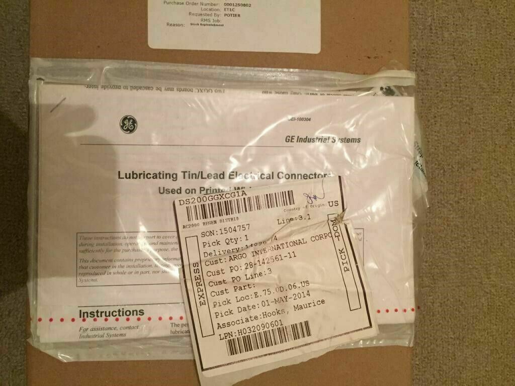 General Electric DS200GGXCG1A DS200GGXC Circuit Card