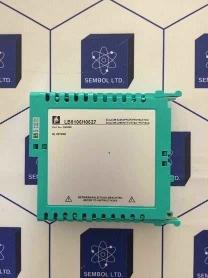 Pepperl Fuchs Com Unit for PROFIBUS LB 8106