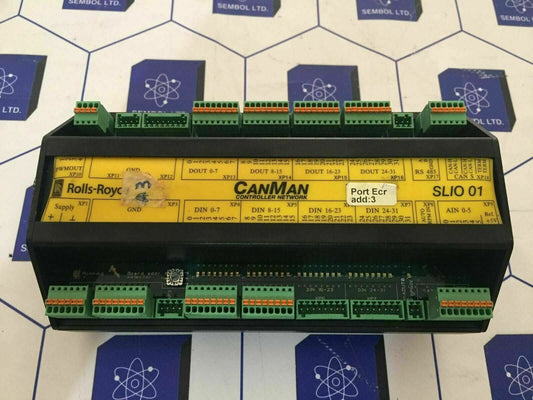 Rolls-royce slio 01 canman controller network