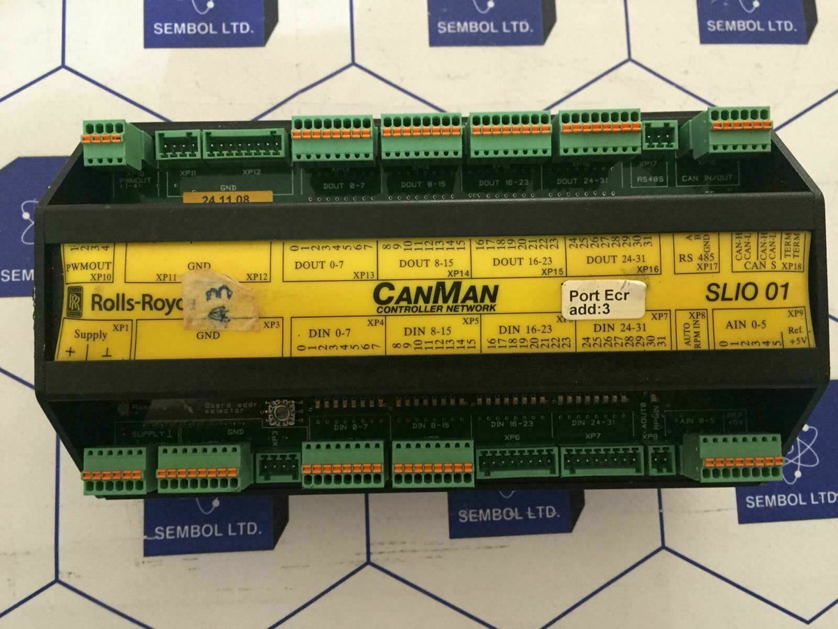 Rolls-royce slio 01 canman controller network