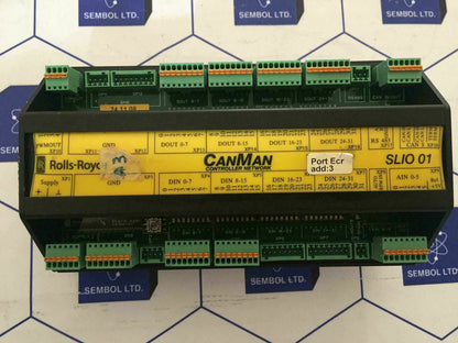 Rolls-royce slio 01 canman controller network