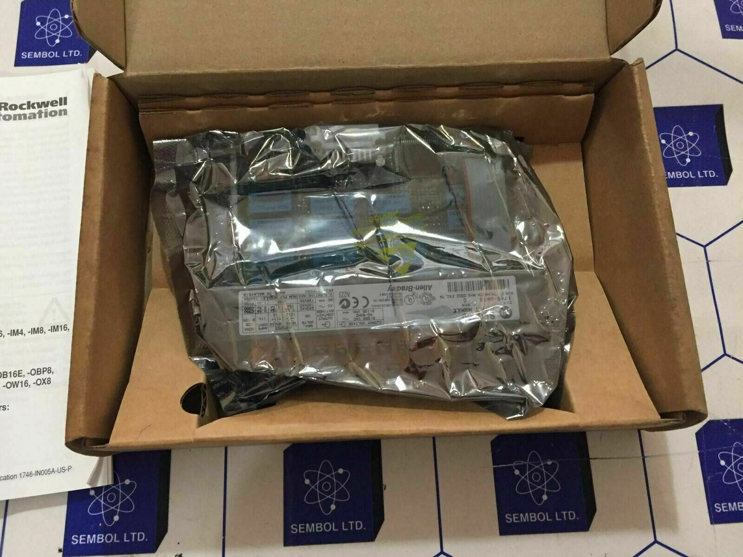 NEW Allen-Bradley 1746-OW16 SERIES C OUTPUT MODULE SLC500 1746OW16