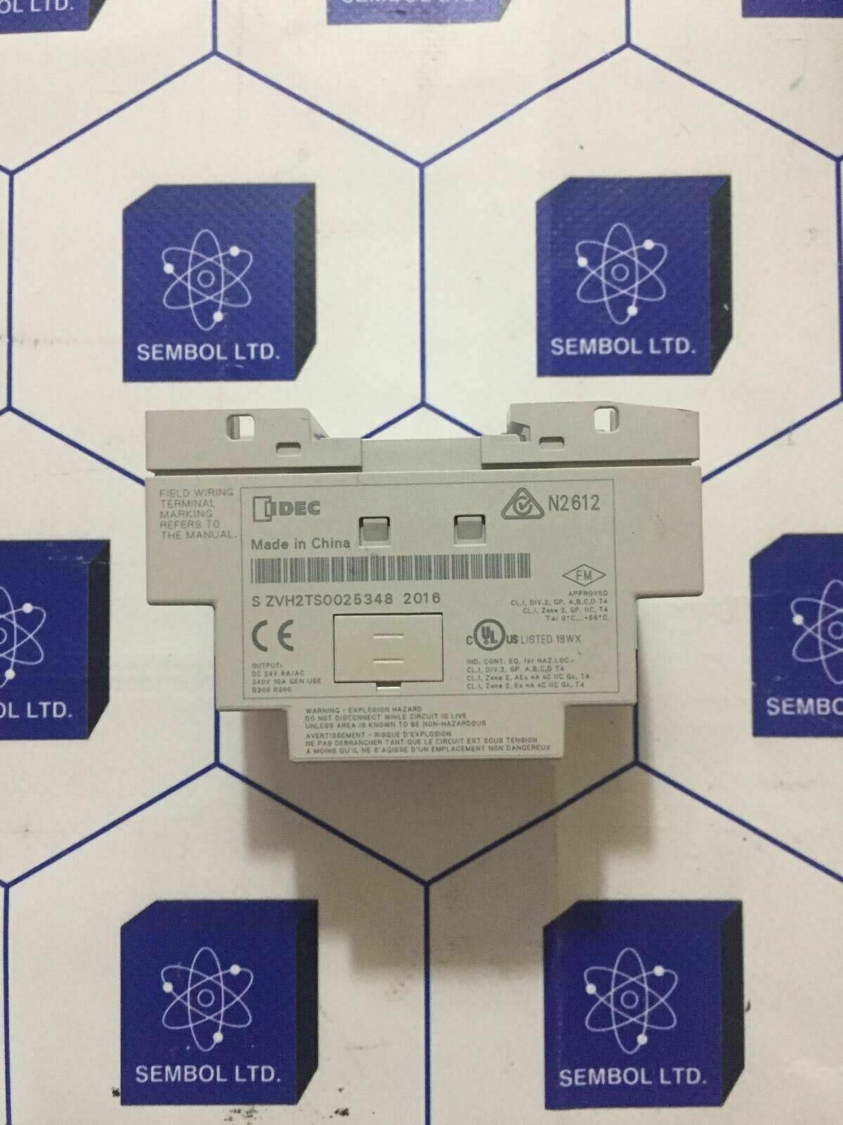 IDEC Smart Relay Programmable CPU FL1E-H12RCC