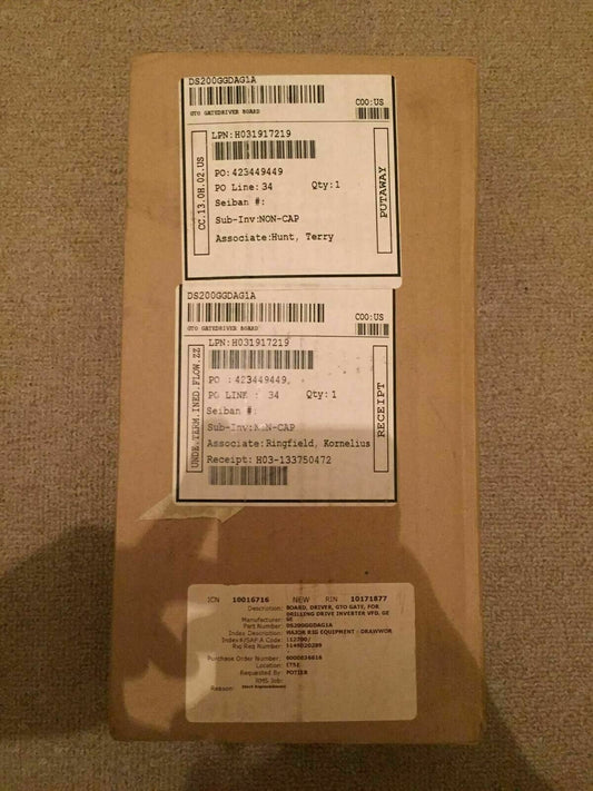 General Electric DS200GGDAG DS200GGDAG1HF GTO Gate Driver Board