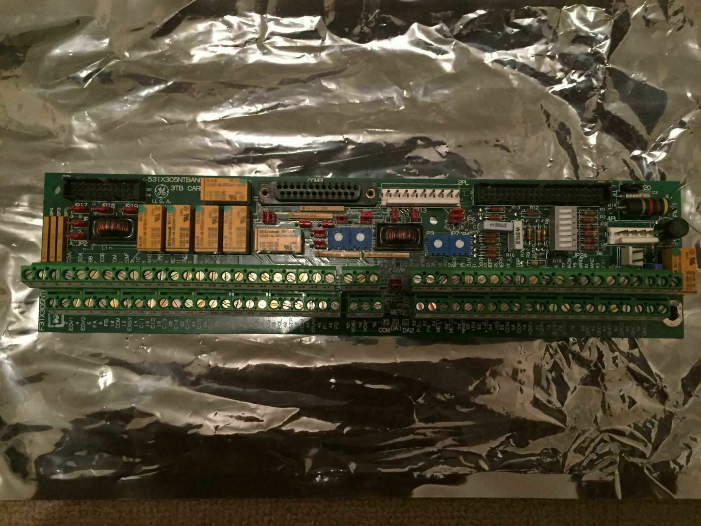 GENERAL ELECTRIC 531X305NTBAPG1 TERMINAL DRIVE BOARD MRP281637