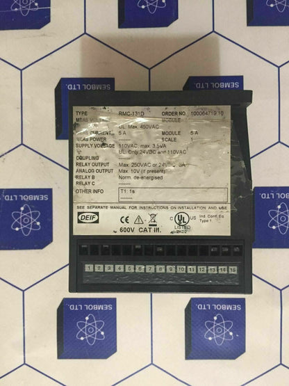 Deıf RMC-131D/2 Safety Relay
